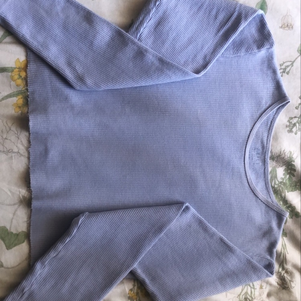 Brandy Melville blue cotton top